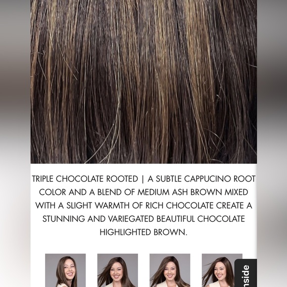 Melbourne by Belle tress new international city collection in triple chocolate - Picture 10 of 11